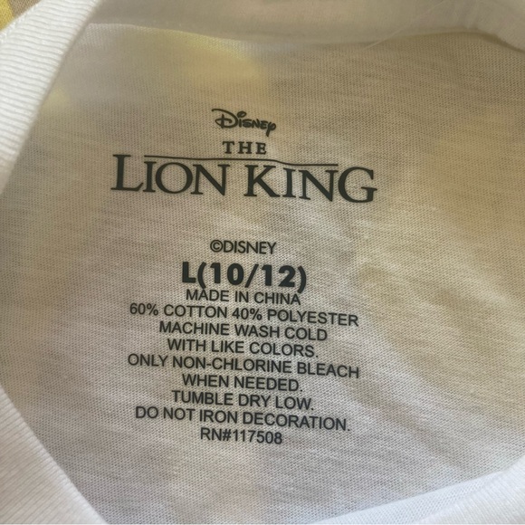 Disney The Lion King Tee | NWT | Size L (10/12) - Picture 3 of 4